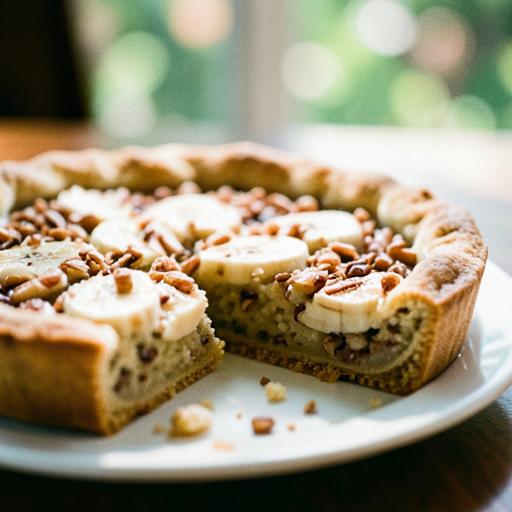 Banana Cinnamon Spice Pie