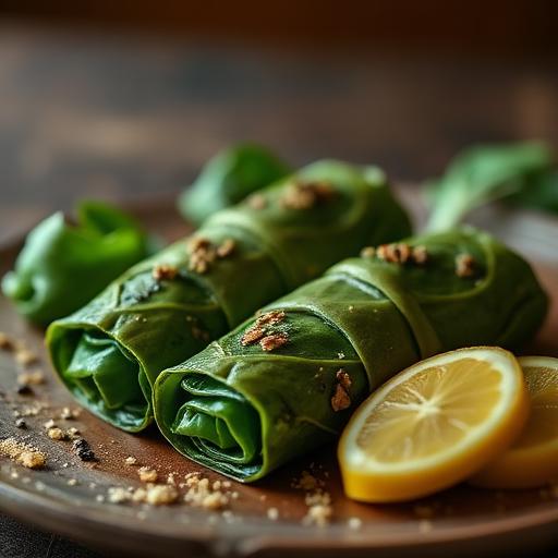 Swiss Chard Dolmades
