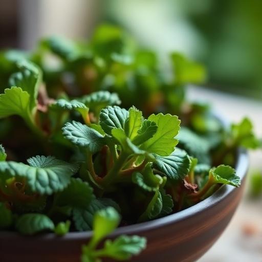 Forgotten greens deliver superior vitamin K for bone and blood health