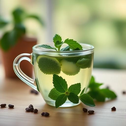 Curiously Good Peppermint Tea
