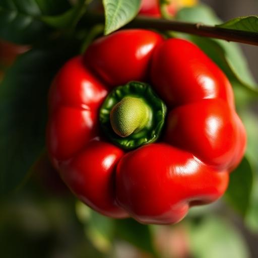Red Bell Pepper (Capsicum annuum): Vitamin C & Nutrition  (Capsicum annuum)
