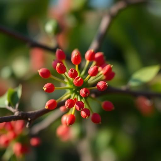 Prickly Ash   (Zanthoxylum americanum Mill.)Â and the Southern species
