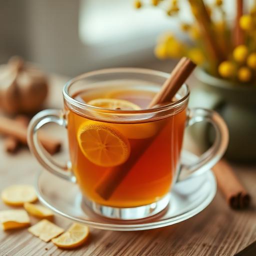 Ginger Cinnamon Tea
