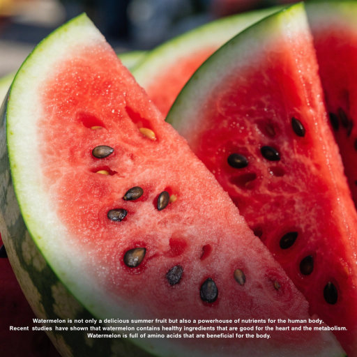 Study- Cardiovascular and Metabolic Health Linked to Watermelon Compounds- NutrientShield