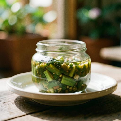Pickled Cocktail Okra