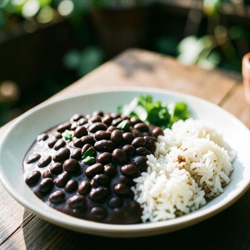 Creole Black Beans and Rice