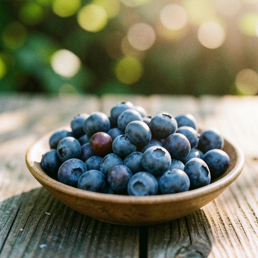 A daily handful of blueberries can reduce oxidative stress in the brain, prevent neurodegenerative diseases, and slow down the aging of brain cells.