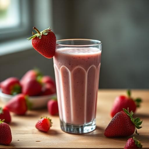 Strawberry Kefir Smoothie