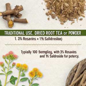 Rhodiola Rosea  Arctic flower and Root