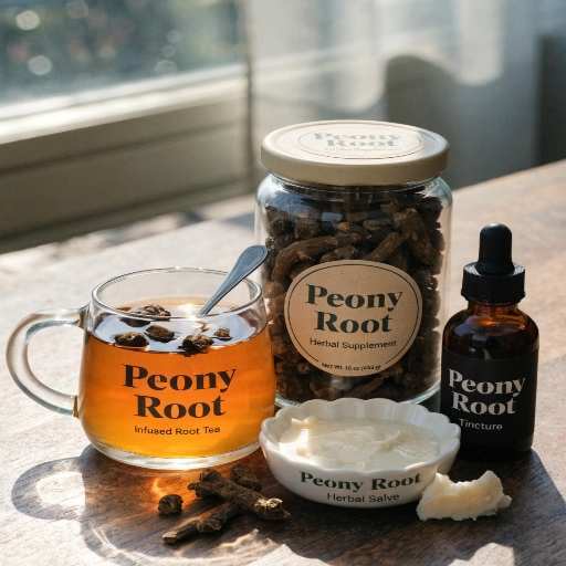 Dried White Peony Root, Standardized Root Extracts, Tree Peony Bark, Peony Root Tea