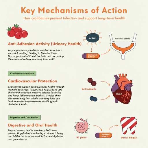 urinary, cardiolvascular, gut and oral health
