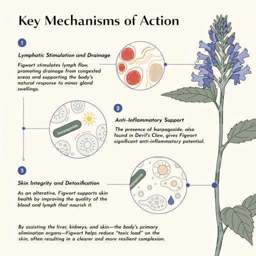 Lymphatic Clearance & Glandular Decongestion, Moderation of Chronic Inflammatory Cascades, Alternative Skin Detoxification