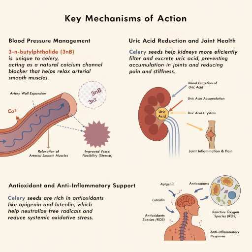 Anti-Inflammatory, Anti-Oxidant, Blood Pressure Management, Uric Acid Reduction & Joint Health