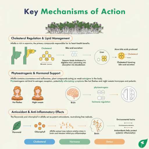 Cholesterol Regulation, Lipid Management, Anti-Inflammatory, Anti-Oxidant, Phyto estrogenic & Hormonal Support