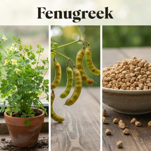 plant, seeds and pods