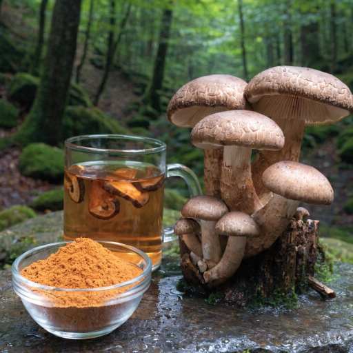 Fresh Mushrooms, Dried Mushroom and Powder Mushrooms for Culinary and Tea