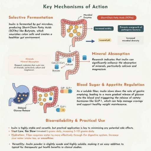 mineral absorption, appetite control