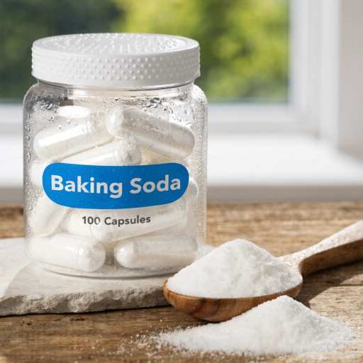Baking Soda: Capsules, Powders & Pastes