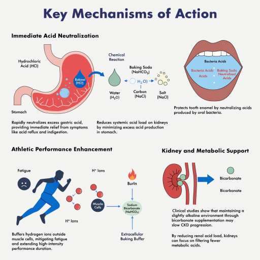 Kidney & Metabolic Support, Athletic Performance & Immediate Acid Neutralization