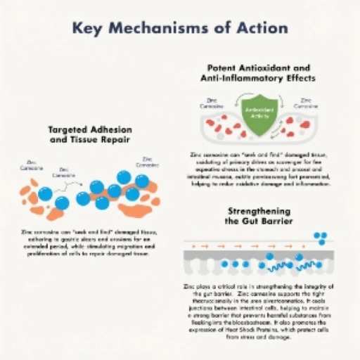 gut health, tissue repair, antioxidant & antiinflammatory health