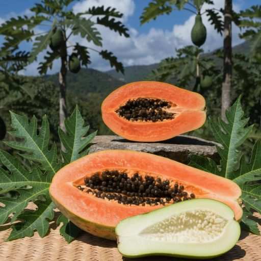 ripe fruit, young fruit, extract and seeds