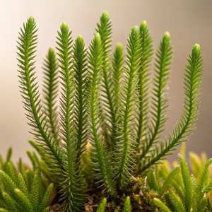 Huperzia serrata (club moss)