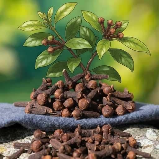 plant, whole cloves, tea