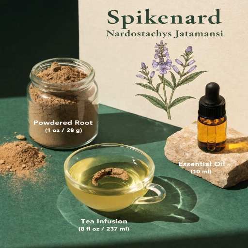Dried Rhizome Powder (Capsules/Drinks), Root Infusion Tea, Liquid Extracts & Tinctures and Pure Essential Oil