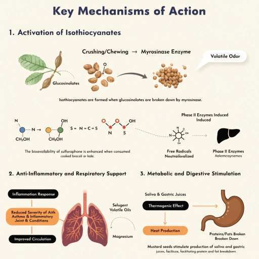 Metabolic & Digenstive Health, Anti Inflammatory & Respiatory Support and Activation of Isothiocyanates