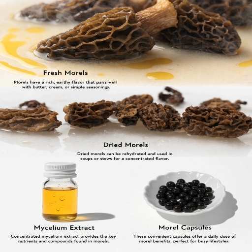 Dried Mushrooms, Fried Mushrooms, Mushroom Extracts