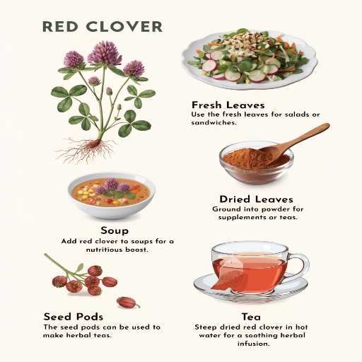 Fresh Leaves (Sauteed, Salads, Soup), Dried Leaf Powder, Seed Pods and Tea