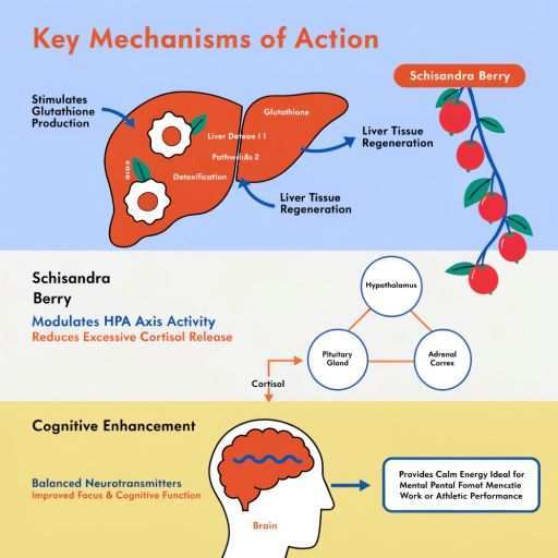 liver, stress and mental clarity benefits