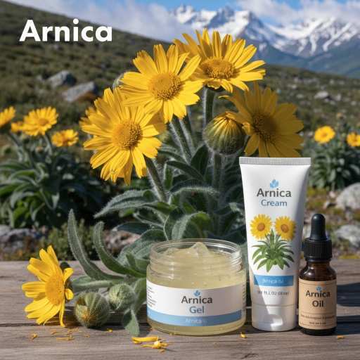 external gel and salves, plant & flowers