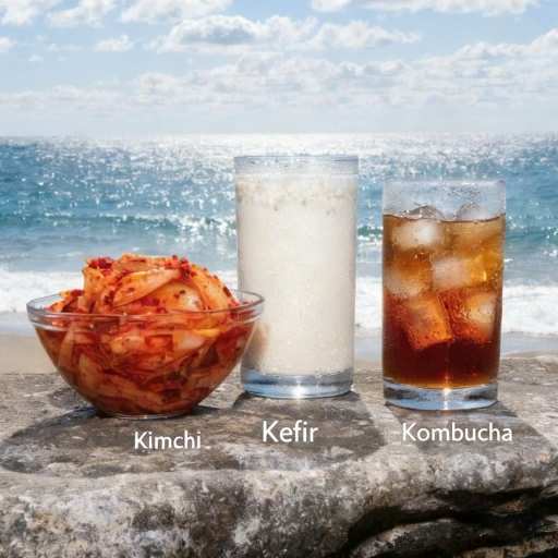 kimchi, kiefer and kombucha