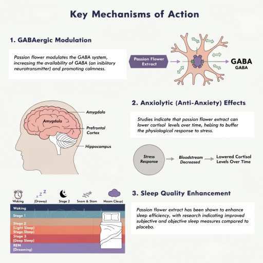 GABAergic, Anxiolytic (Anti-Anxiety) Effects and Sleep Quality