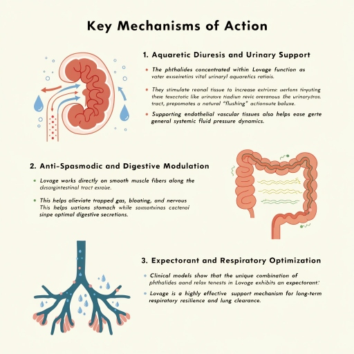 Aquaretic Dieresis & Urinary Support, Anti-Spasmatic & Digestive Modulation, Expectorant & Respiratory Optimization