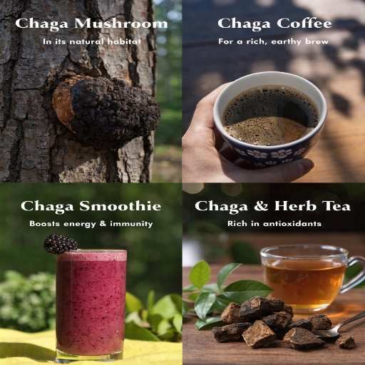Dual Extracted Powder for coffee/smoothies, raw chunk hot water tea