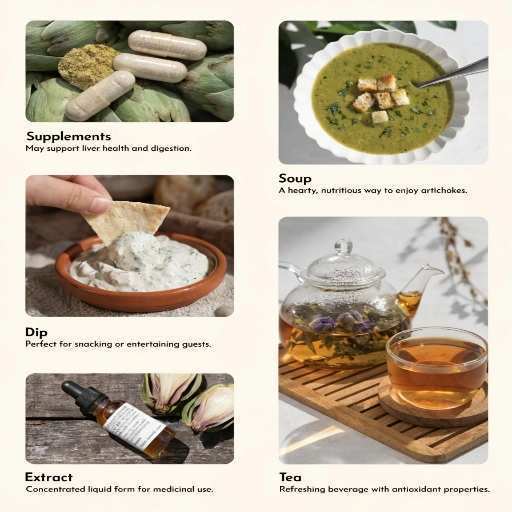 Artichoke: Culinary, tea and supplements