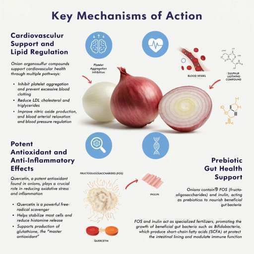 cardiovasular support & lipid regulation, antioxidant, anti-inflammatory effects & prebiotics gut support