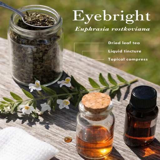 Dried Herb Tea, Liquid Tincture, Homeopathic Pellets, Topical Compresses