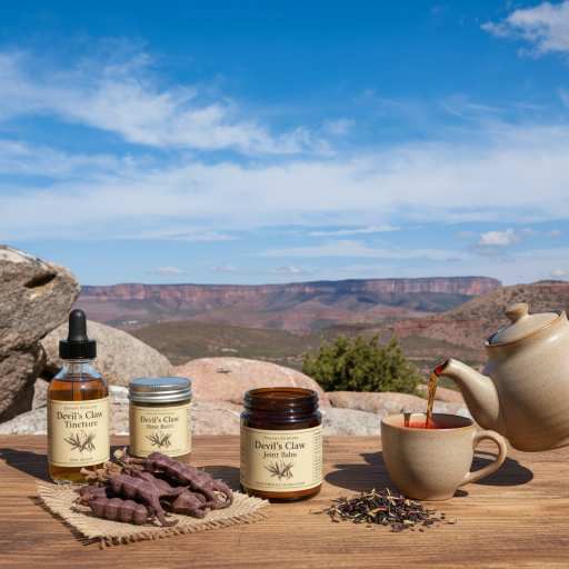 Standardized Extracts, Liquid Tinctures, Dried Root Tea and Topical Balms