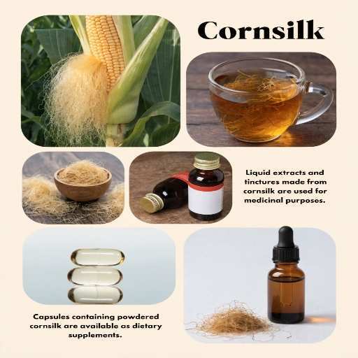Fresh or Dry Tea, Liquid Extracts/Tincture, Standardized Leaf & Stigma Capsule, Synergistic Urinary Support Complexes