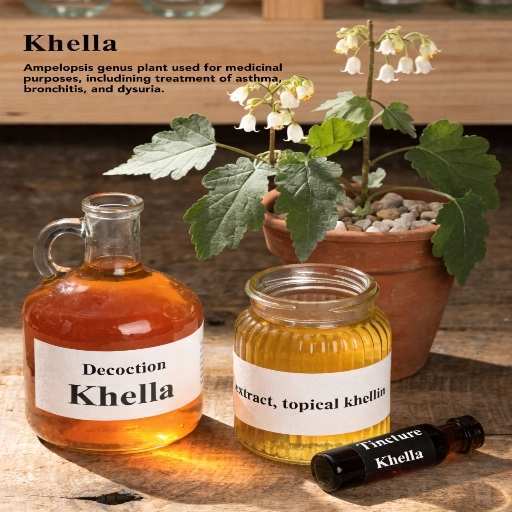 Standardized Extracts, Traditional Decoctions, Topical Khellin