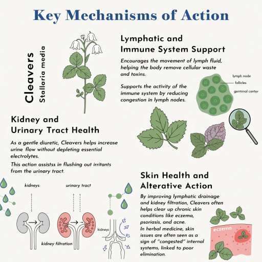 Lymphatic & Immune System Support, Kidney & Urinary Tract Health, Skin Health and Alternative Action