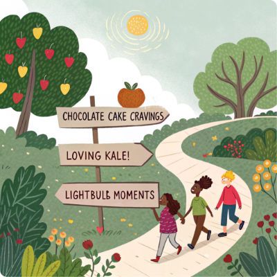 A path winding through nature, symbolizing a long health journey